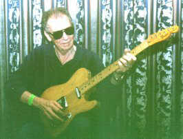 Sonny West with his guitar