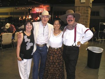 Betty & Doug Carter with Marlene & Graham - Legends Festival