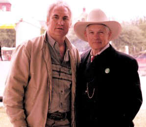 Graham with Don Edwards