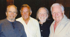 Johnny Gimble with Merle Haggard, Ray Price and Willie Nelson